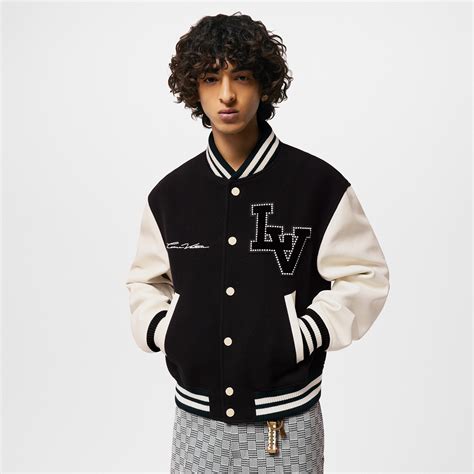 giubbotto louis vuitton bianco|Giubbotto Varsity con firme .